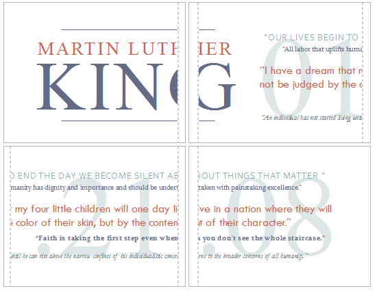 Martin Luther King Day Banner